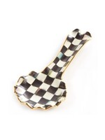 MacKenzie-Childs Courtly Check Ceramic Spoon Rest