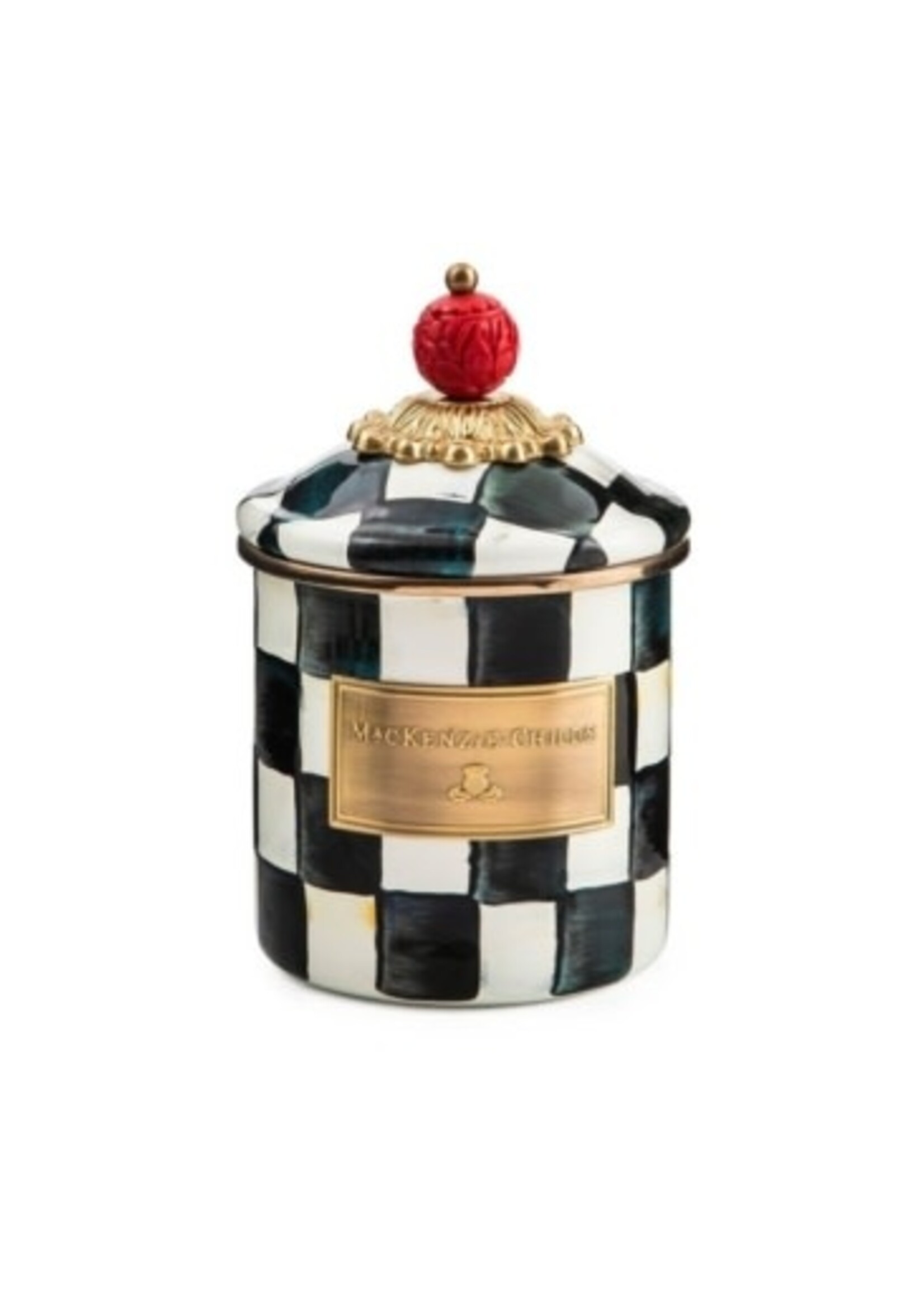 MacKenzie-Childs Courtly Check Demi Canister