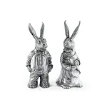 Vagabond House Dressed Rabbits Salt & Pepper Set