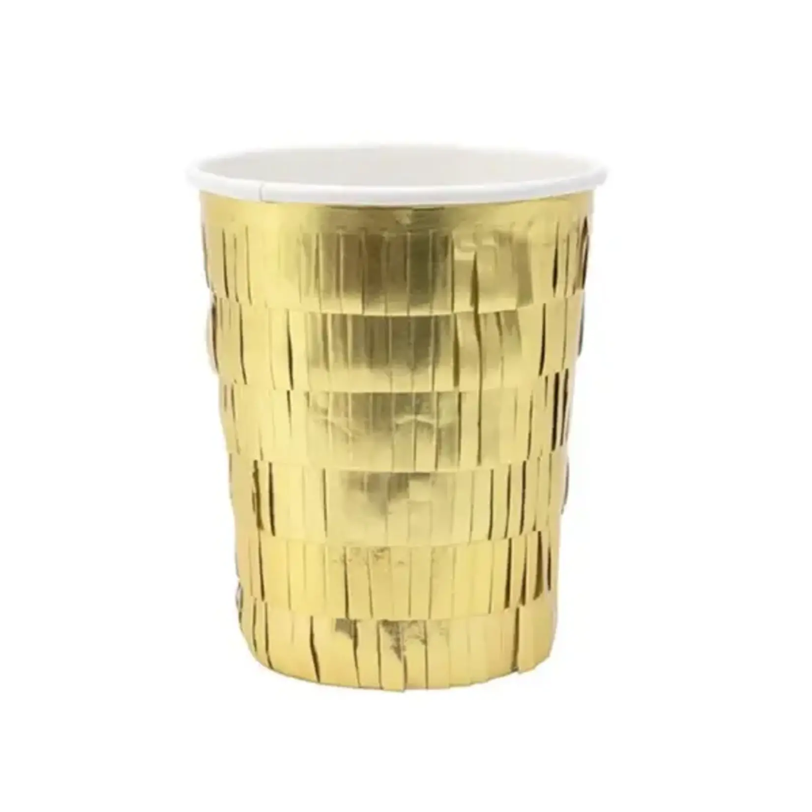 Meri Meri Gold Fringe Party Cups