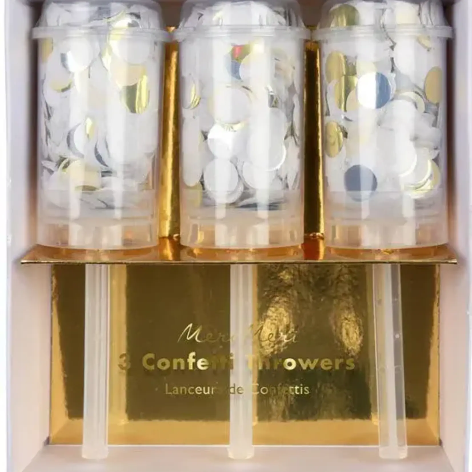 Meri Meri Gold, Silver & White Throwers