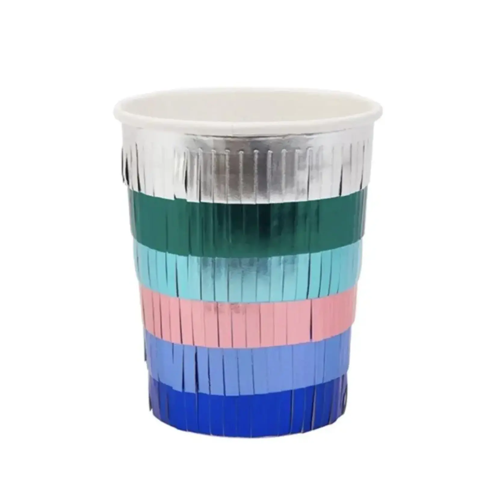 Meri Meri Metallic Fringe Party Cups