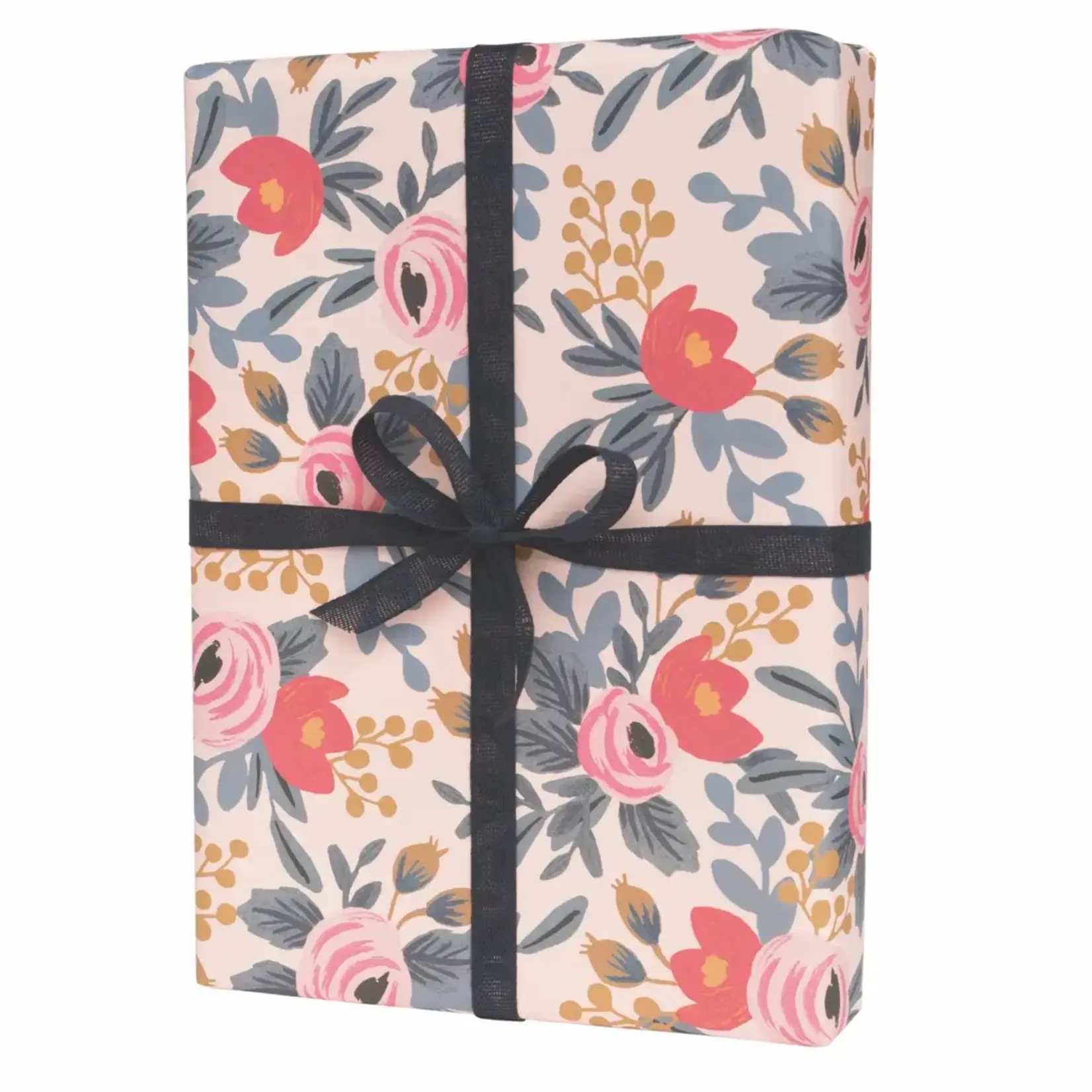 Rifle Paper Company Roll of 3 Blushing Rosa Wrapping Sheets