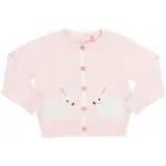 Pink Chicken Baby Girls Maude Rabbit Sweater - Light Pink