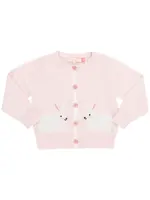 Pink Chicken Girls Maude Rabbit Sweater - Light Pink