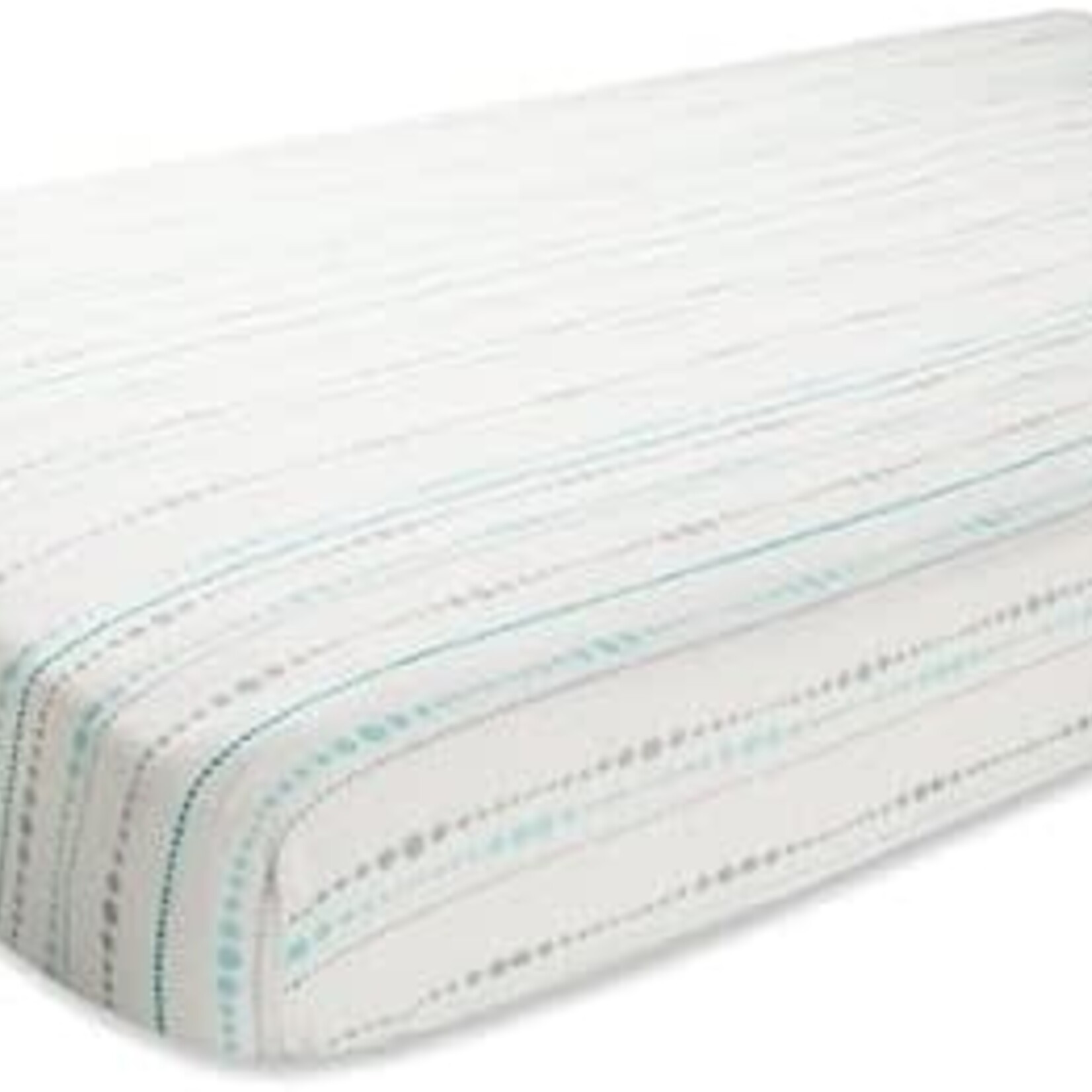 Azure Bead Silky Crib Sheet