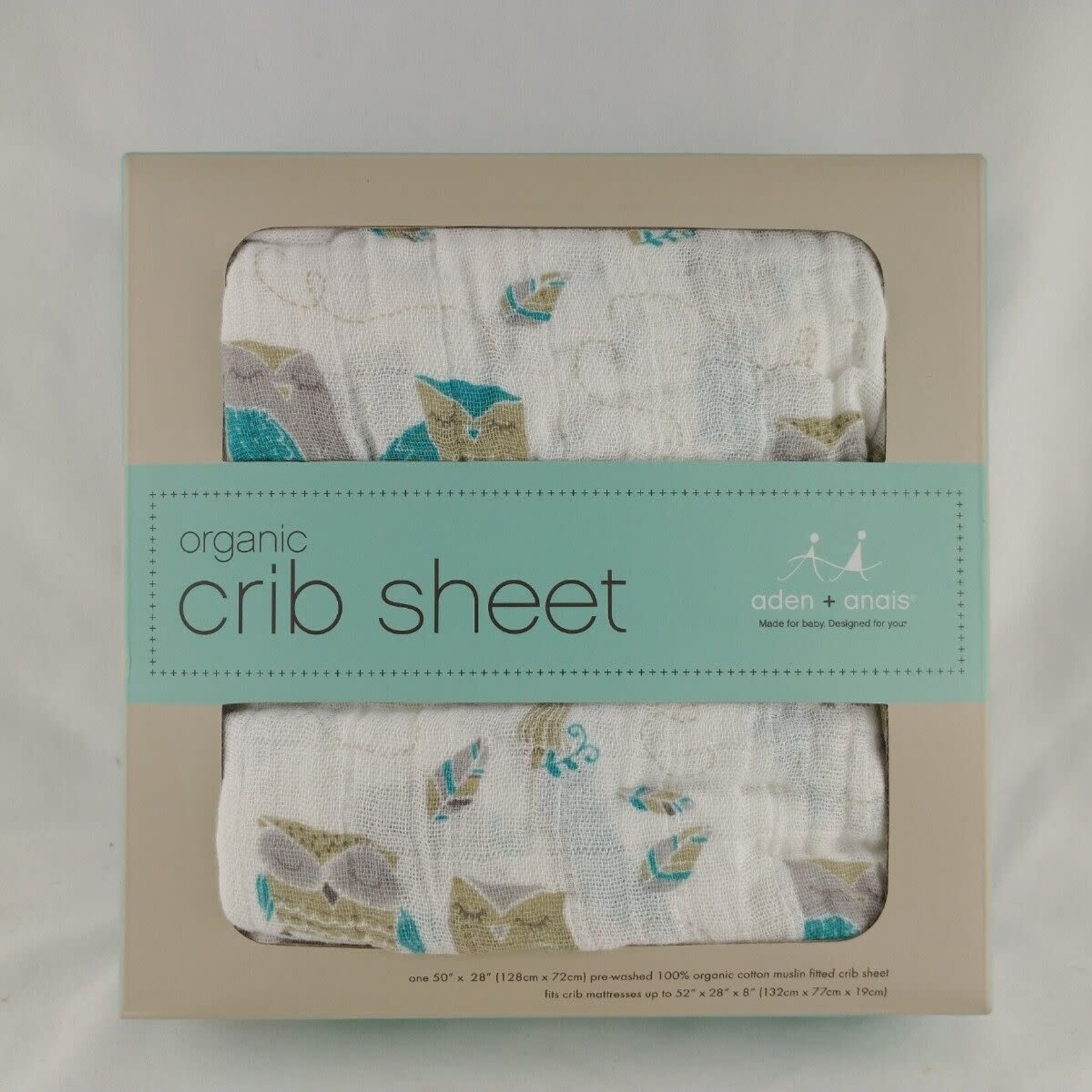Wise Guys Organic Crib Sheet