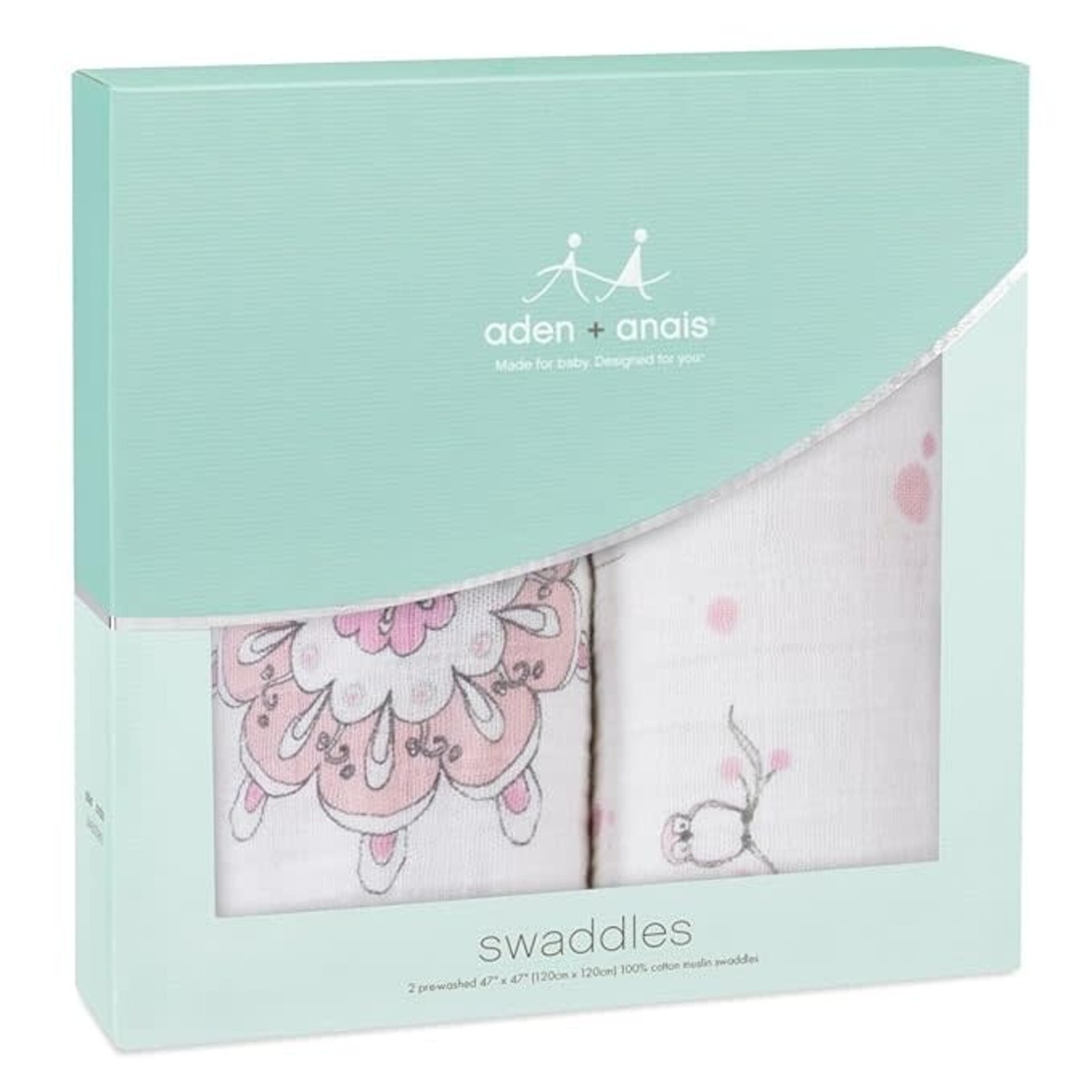 For the Birds 2 Pack Swaddles