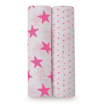 Fluro Pink Classic Swaddle 2 pk