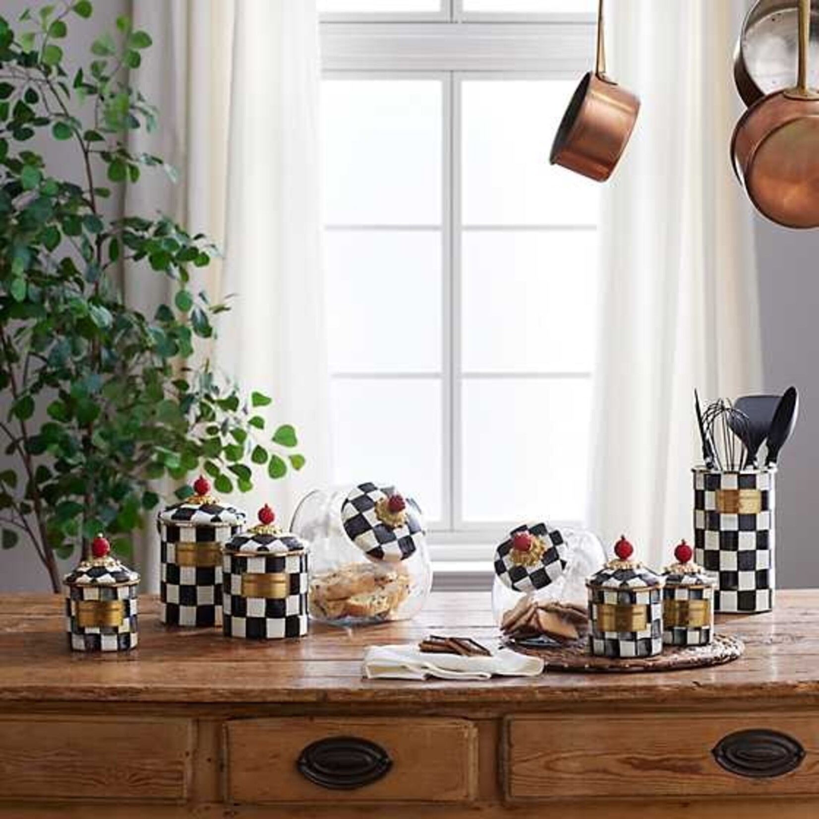 MacKenzie-Childs Courtly Check Utensil Set