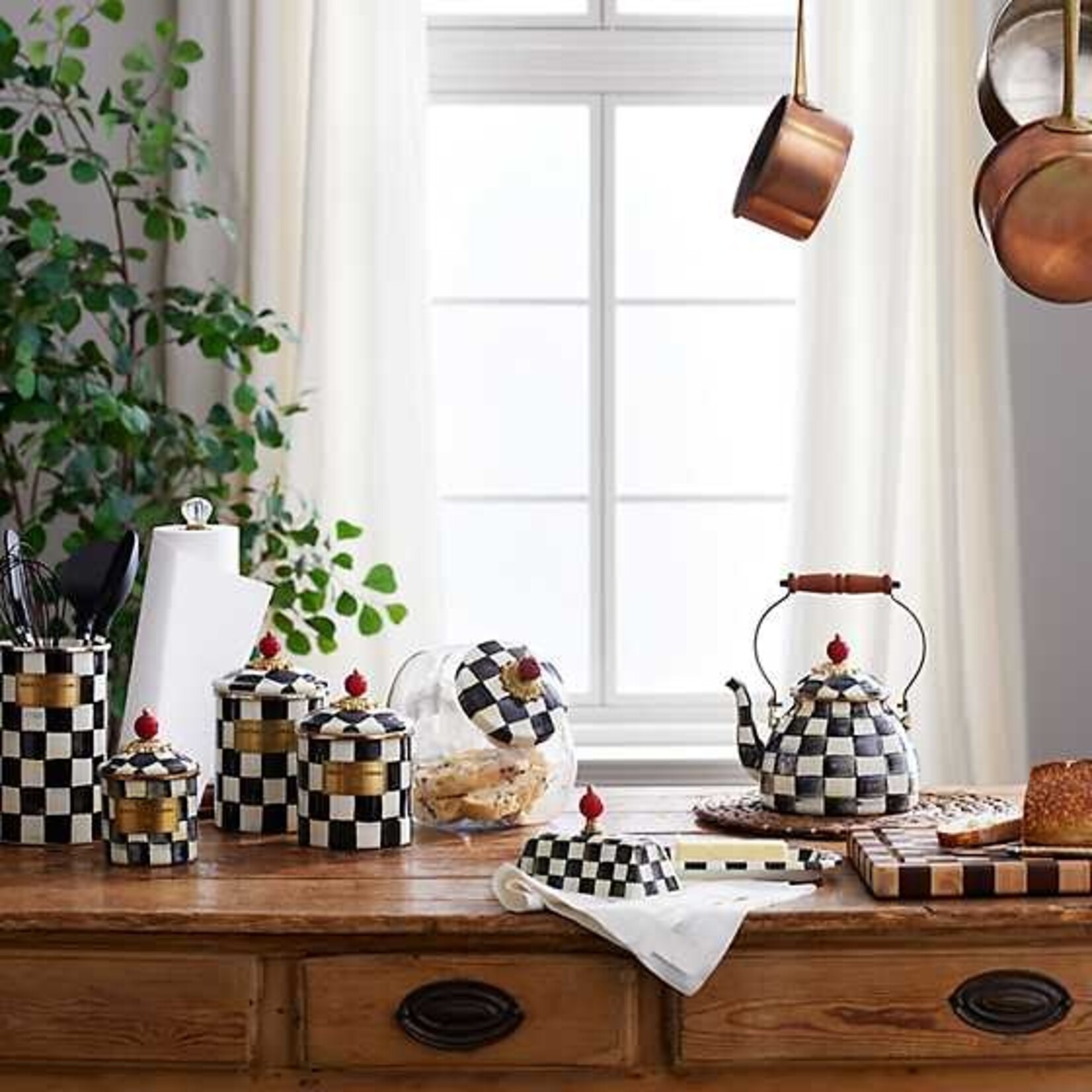 MacKenzie-Childs Courtly Check Utensil Set