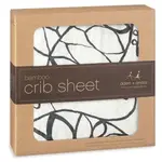 Moonlight Leafy Silky Crib Sheet