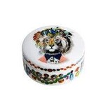 Vista Alegre Porcelain Box Love Who You Want Jungle King Lion_Small Round