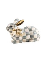 MacKenzie-Childs sterling check resting bunny