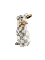 MacKenzie-Childs sterling check standing bunny