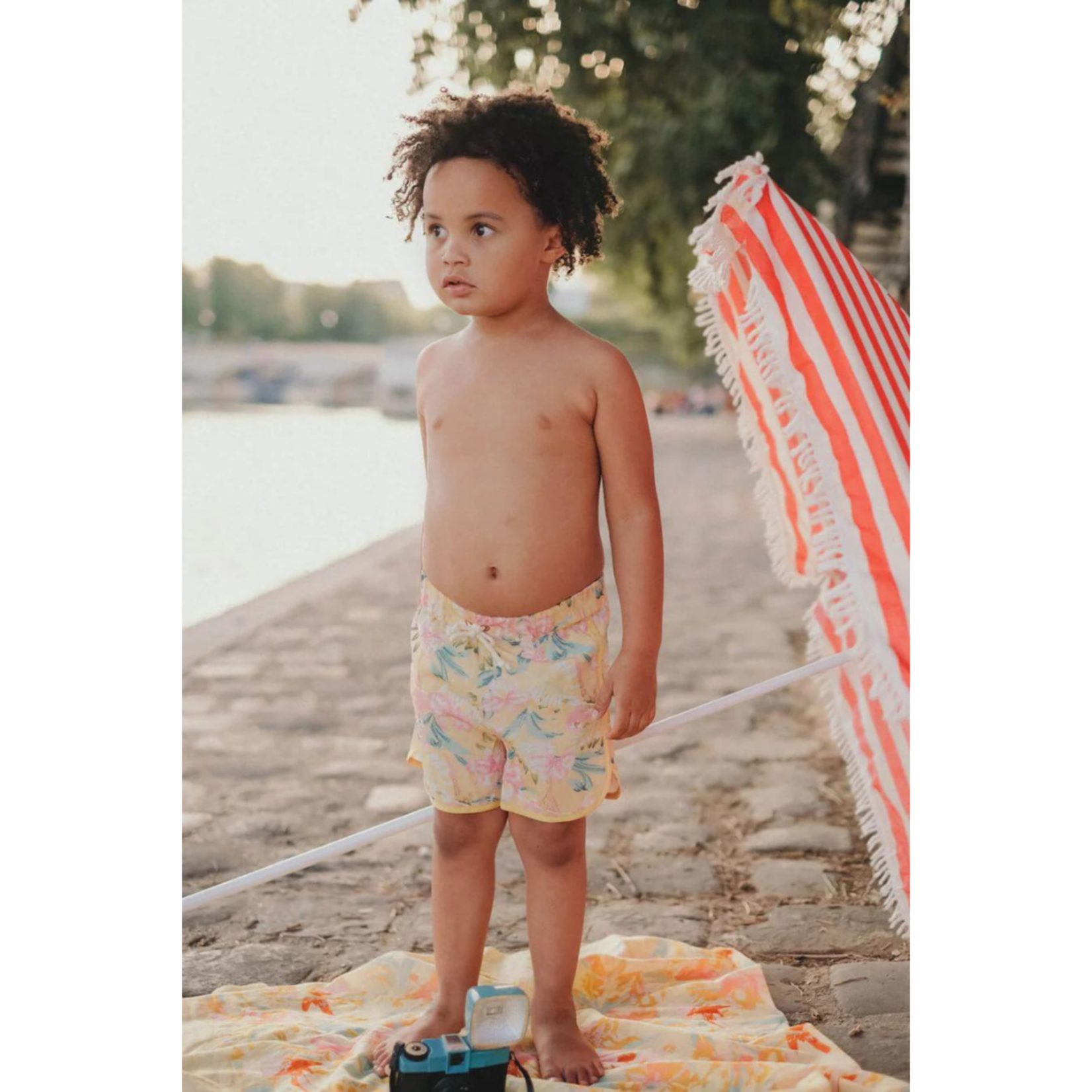 Louise Misha Aderi Honey Parrots SwimShort 3