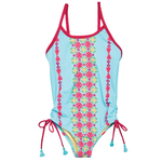 Pink Chicken Blue Radiance Sadie Suit Size 2Y