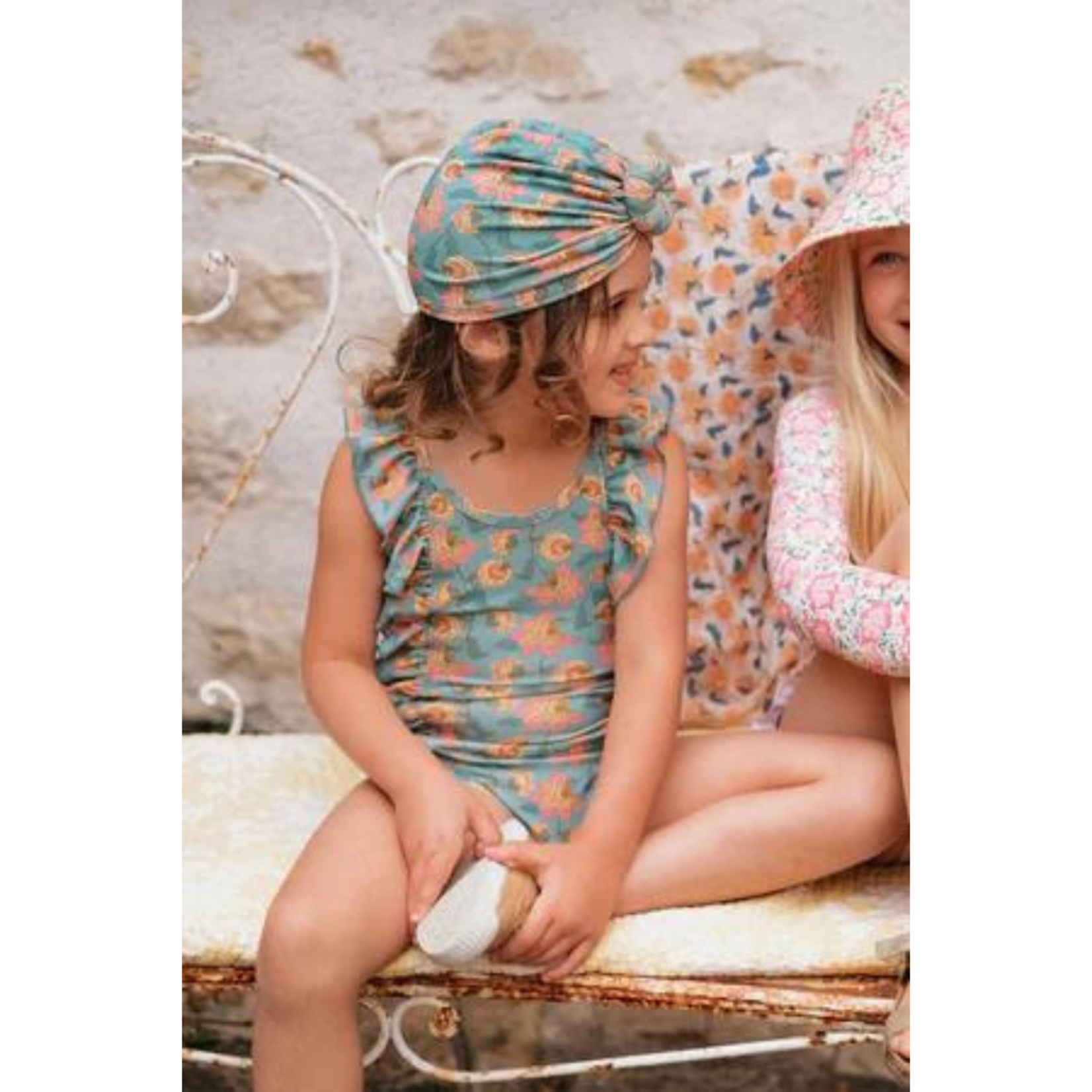 Louise Misha Mosillos Turquoise Swimsuit 4Y