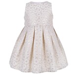 Hucklebones Metallic Daisy Bodice Dress 2Y