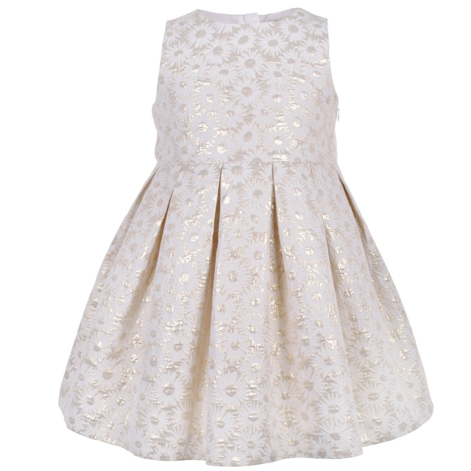 Hucklebones Metallic Daisy Bodice Dress 2Y