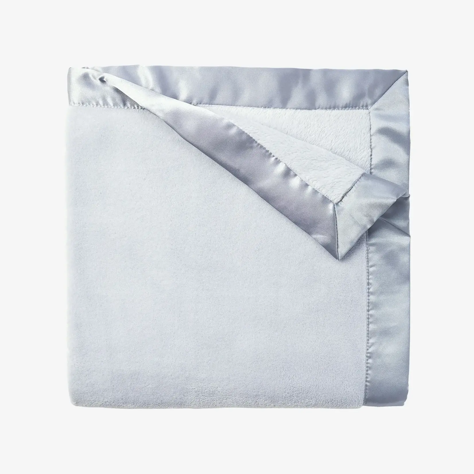 Elegant Baby Coral Fleece  Plush Blanket - Pale Blue