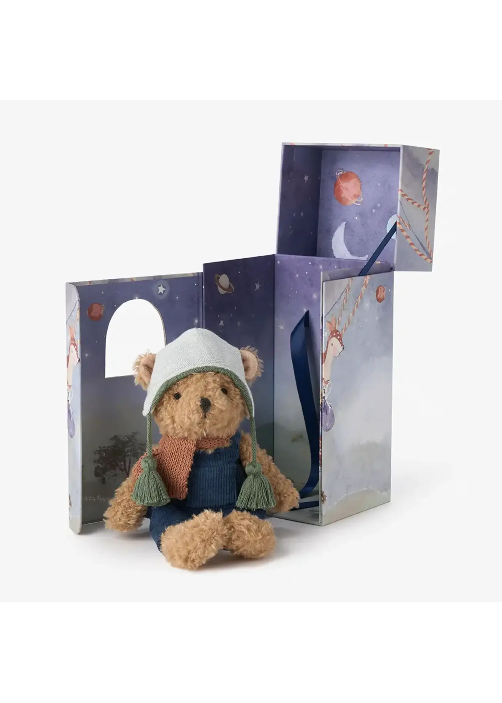 Elegant Baby Theodore the Adventure Bear in Gift Box