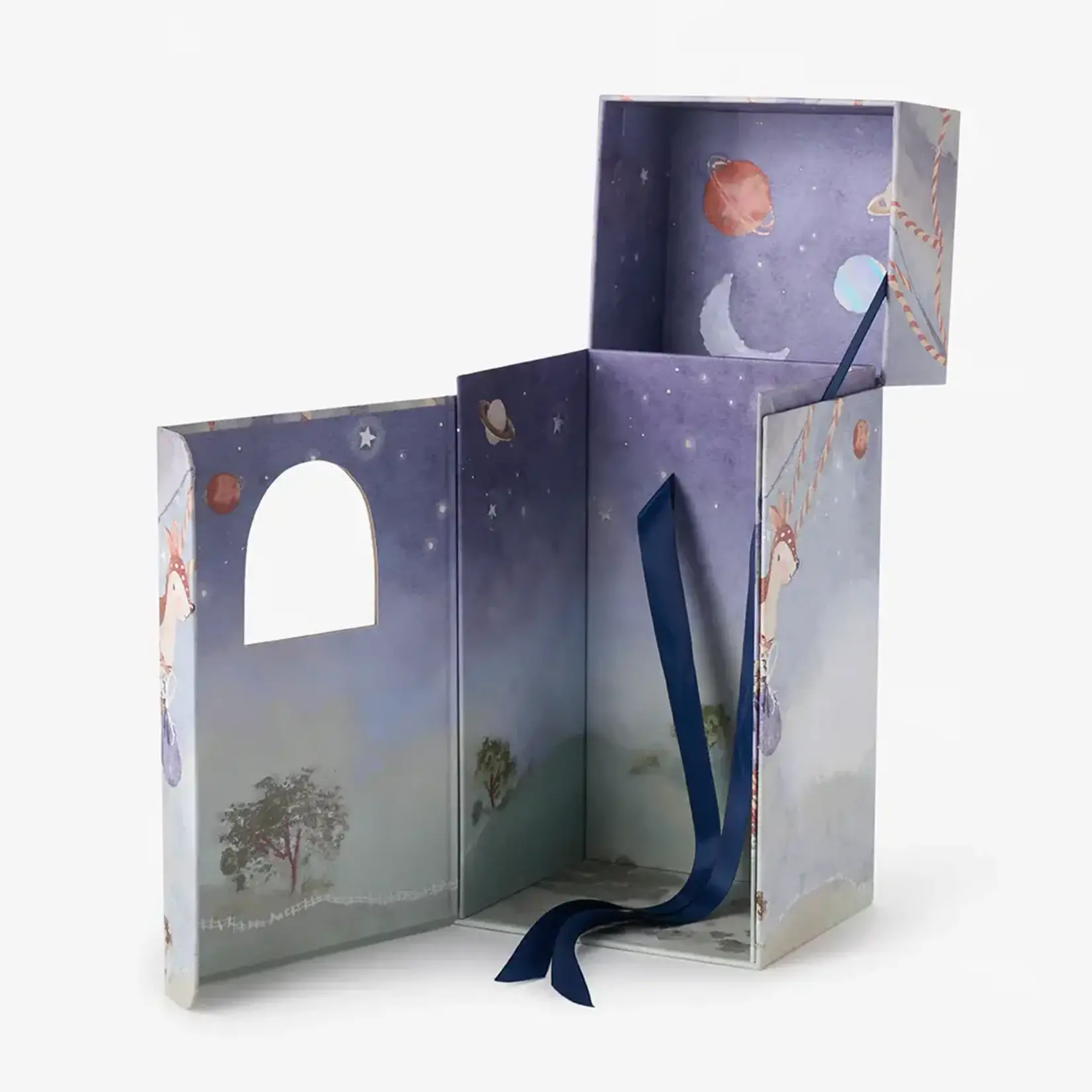 Elegant Baby Theodore the Adventure Bear in Gift Box