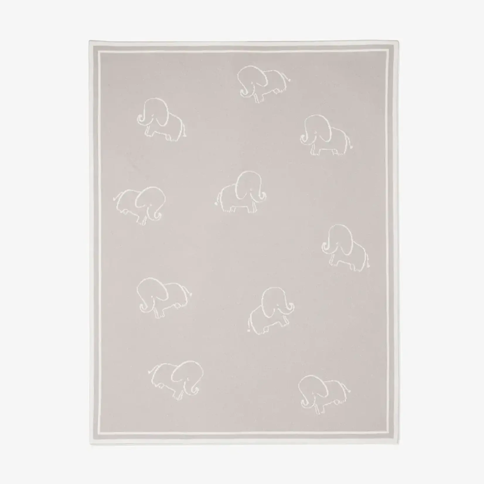 Elegant Baby Elephant All Over Blanket