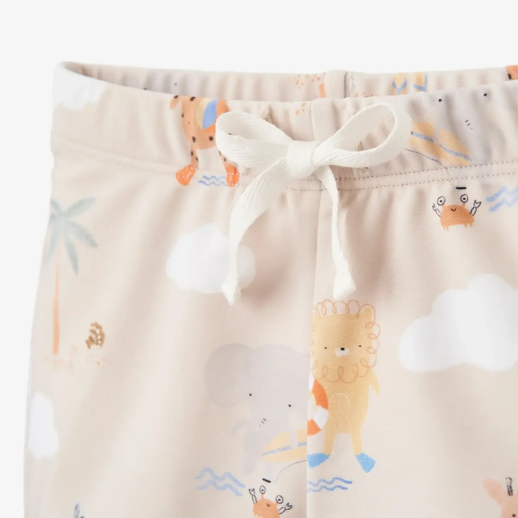Elegant Baby Seaside Safari Swim Shorts 3-6 M - Rainy Day
