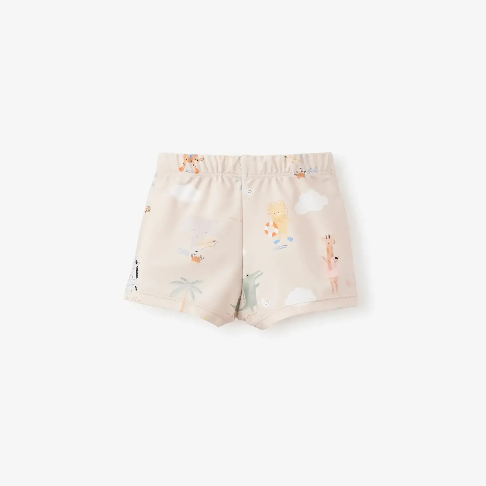 Elegant Baby Seaside Safari Swim Shorts 9 -12 M - Rainy Day