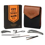 Gentleman's Hardware Charcoal Canvas Manicure Set
