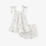 Elegant Baby Ocean Adventure Muslin Tie Top Set 9-12M - White