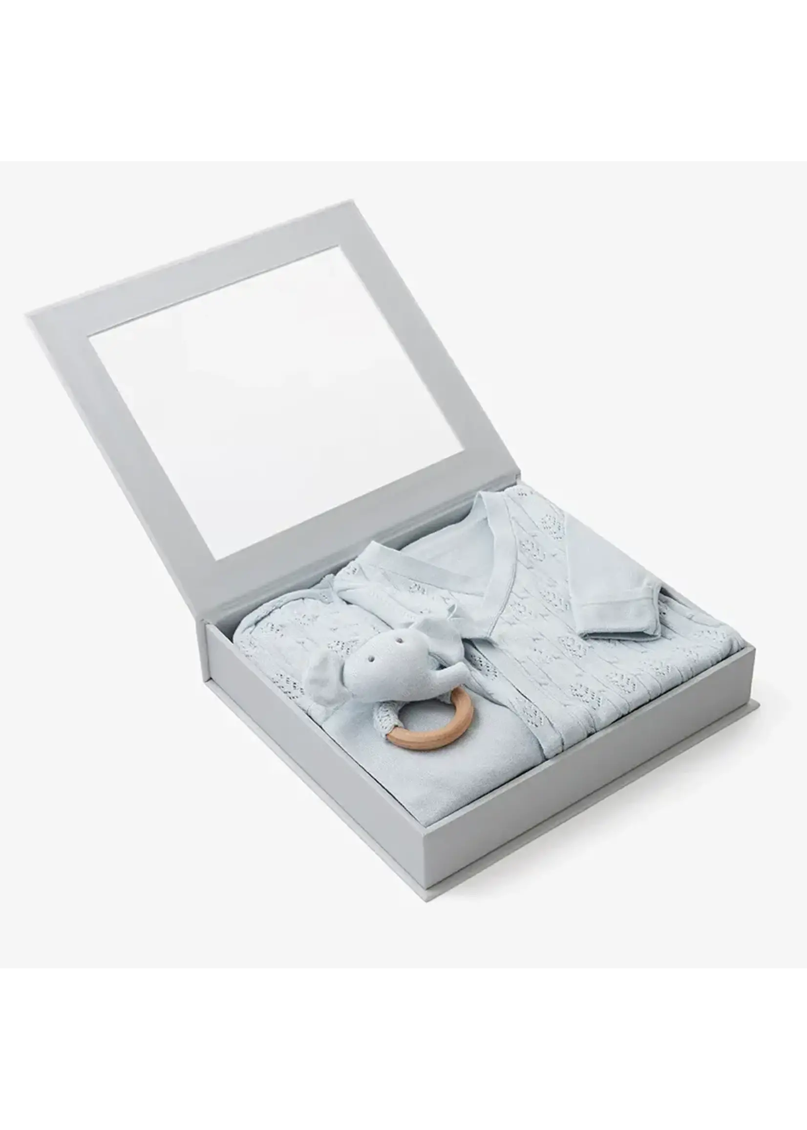 Elegant Baby Layette Giftbox Set 0-3M - Blue