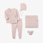 Elegant Baby Layette Giftbox Set 0-3M - Blush Pink