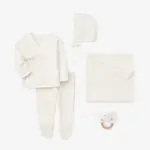 Elegant Baby Layette Giftbox Set 0-3M- White