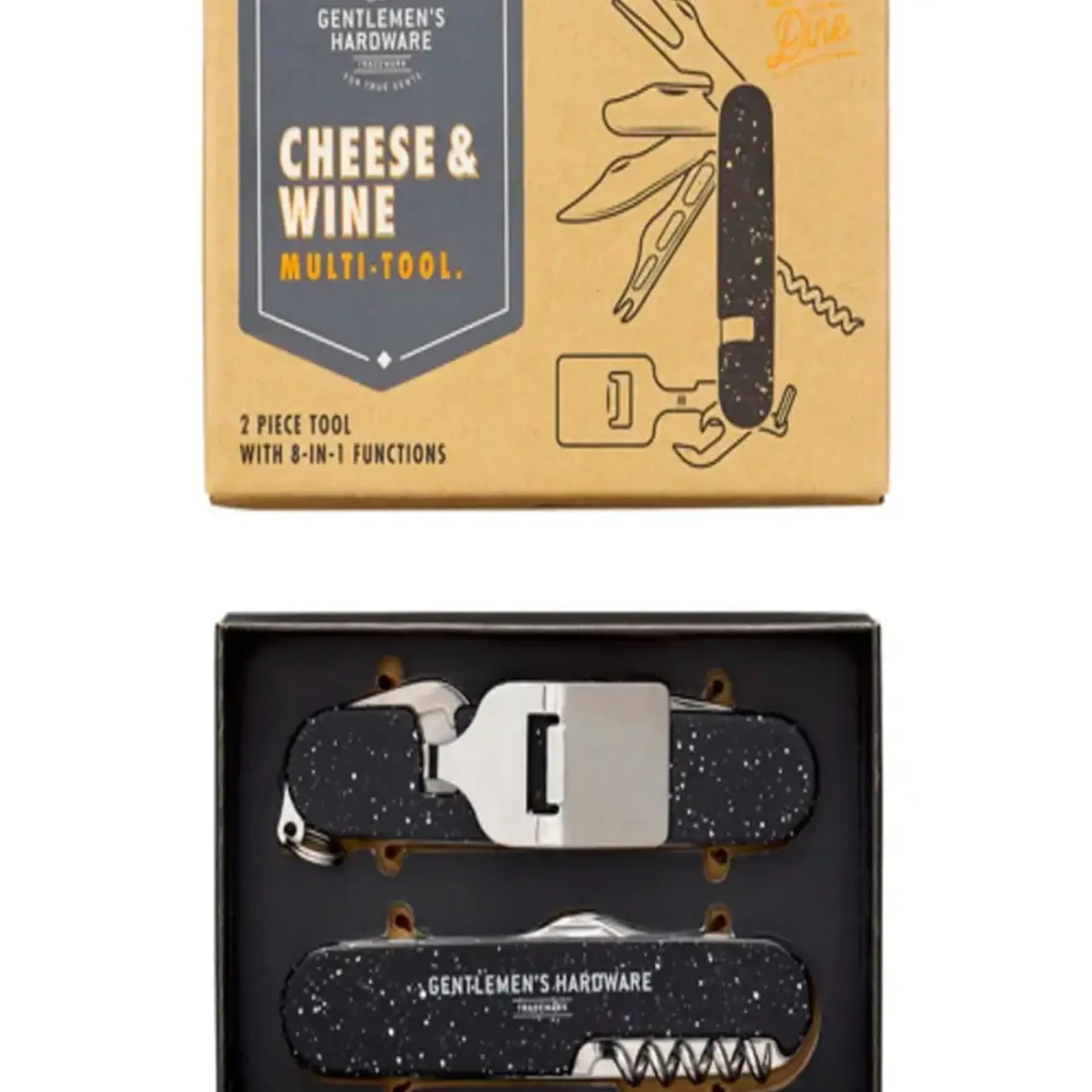 Gentleman's Hardware Cheese and Wine Tool