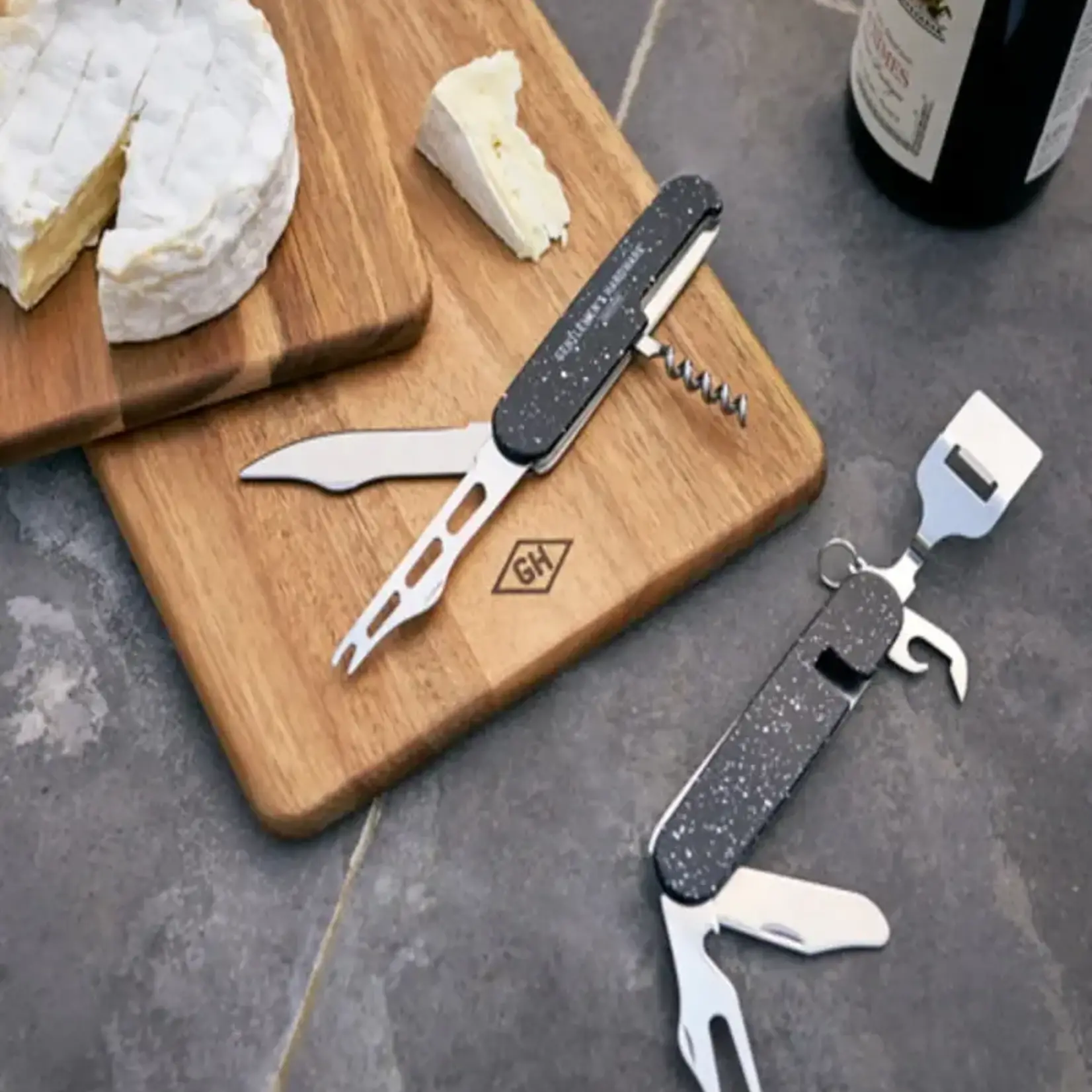 Gentleman's Hardware Cheese and Wine Tool