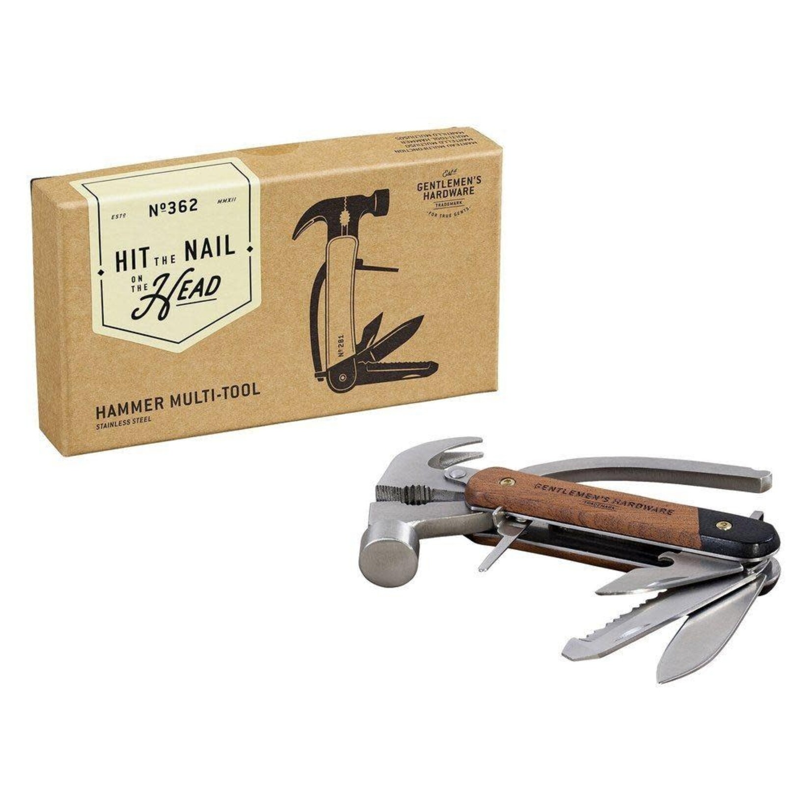 Gentleman's Hardware Hammer Multi-Tool
