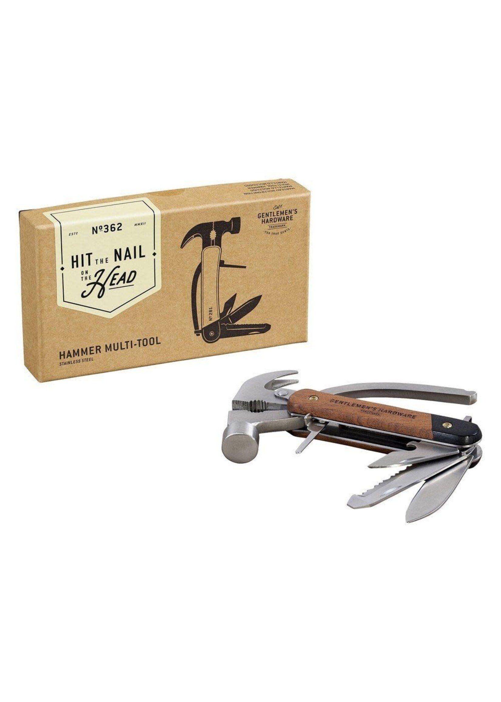 Gentleman's Hardware Hammer Multi-Tool