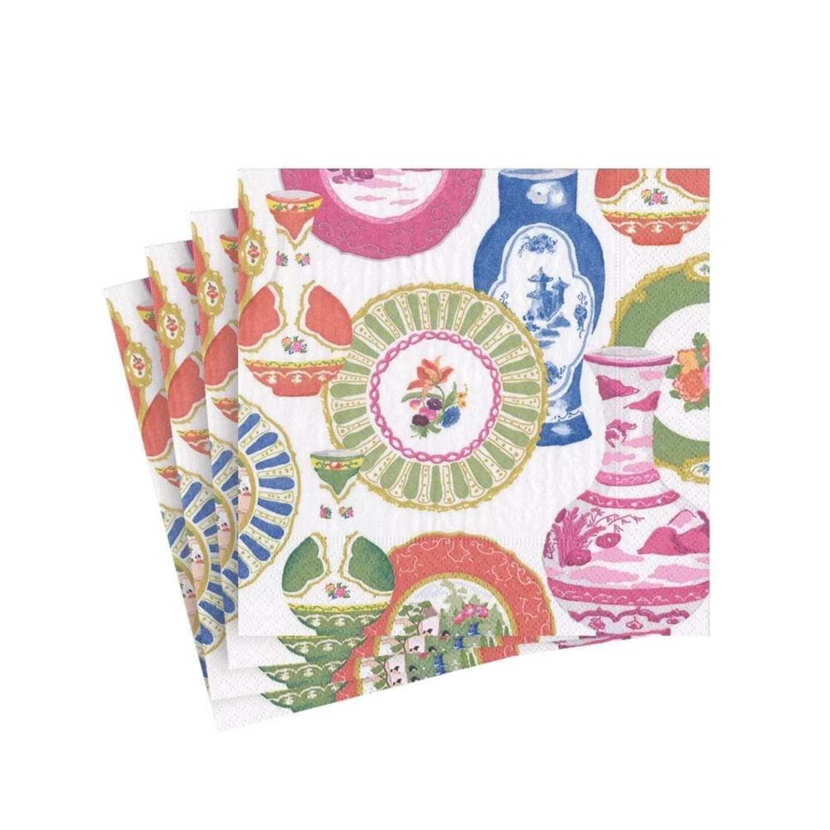 Caspari Meissen Paper Cocktail Napkins 20 Ct