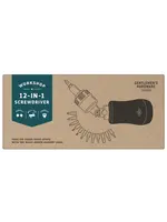 Gentleman's Hardware 12-in-1 Screwdriver in Kraft Packaging