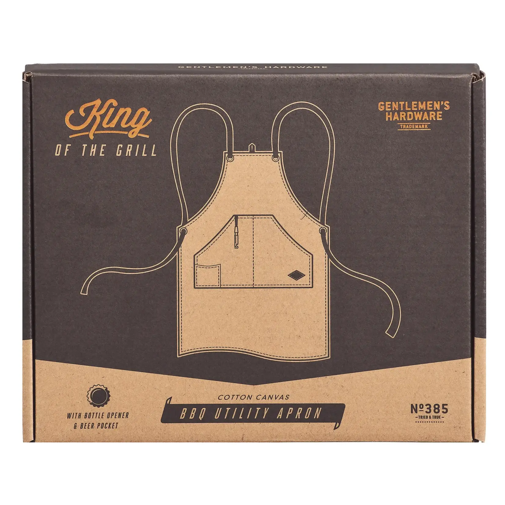 Gentleman's Hardware BBQ Utility Apron & Bottle Opener