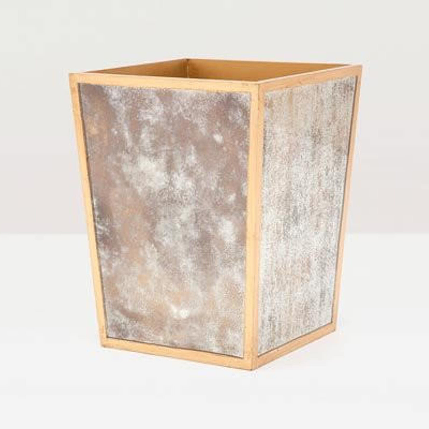 Pigeon & Poodle Atwater Ant Gold Wastebasket