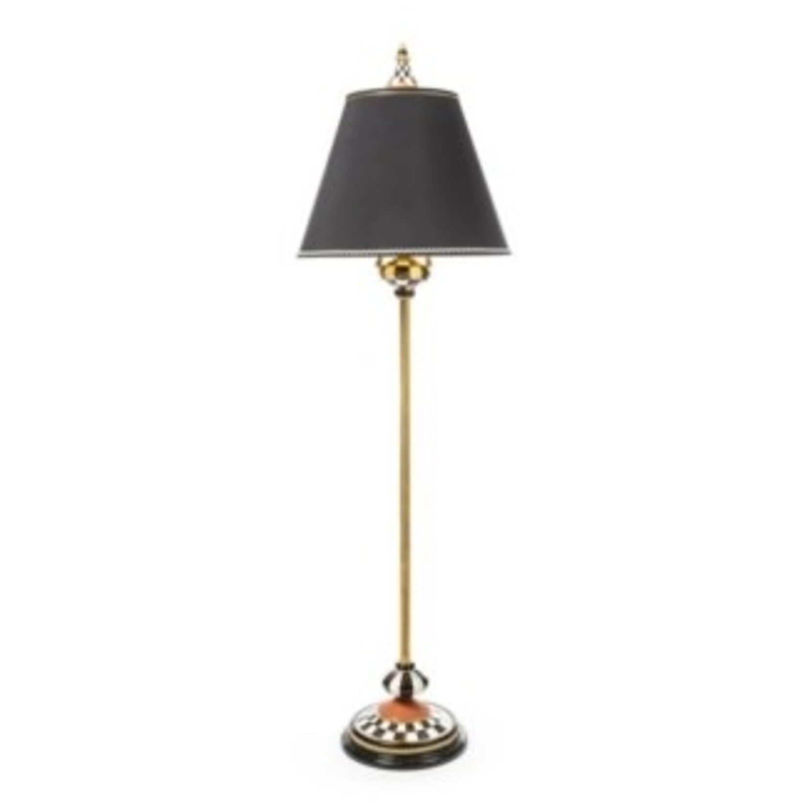 MacKenzie-Childs atelier floor lamp - courtly check