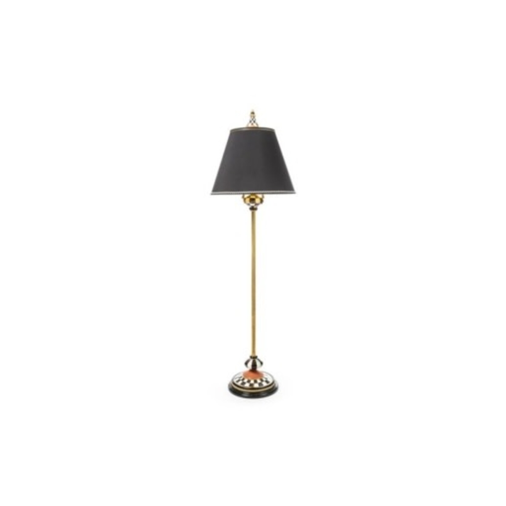MacKenzie-Childs atelier floor lamp - courtly check