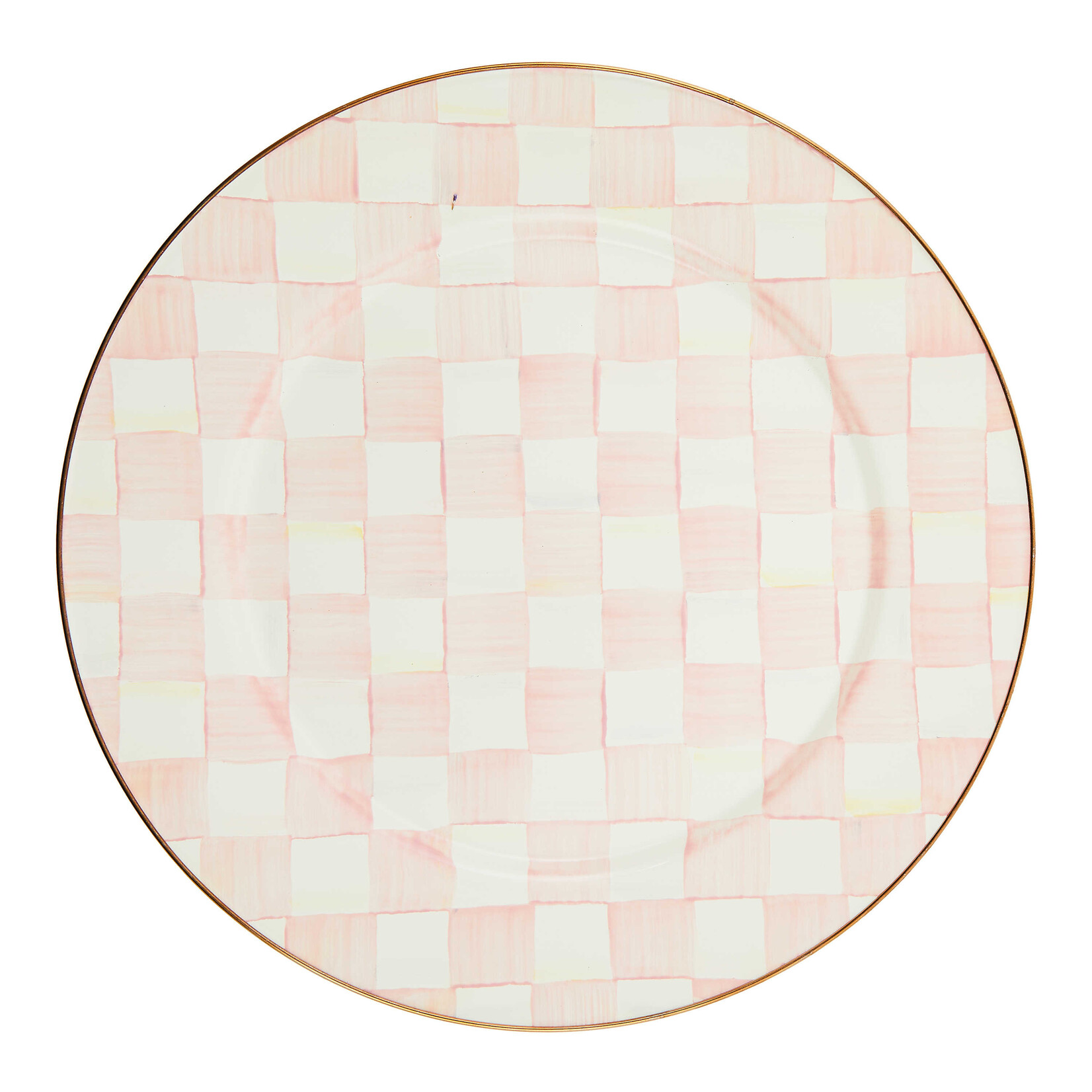 MacKenzie-Childs rosy check serving platter