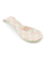 MacKenzie-Childs Rosy Check Spoon Rest