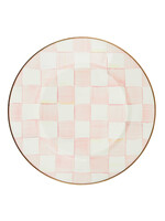 MacKenzie-Childs rosy check dinner plate