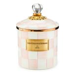 MacKenzie-Childs Rosy Check Small Canister