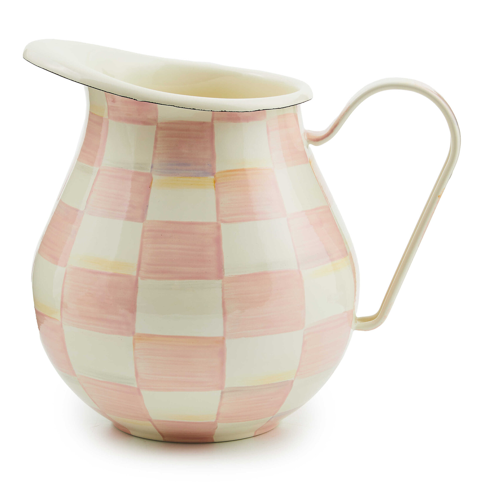 MacKenzie-Childs rosy check pitcher
